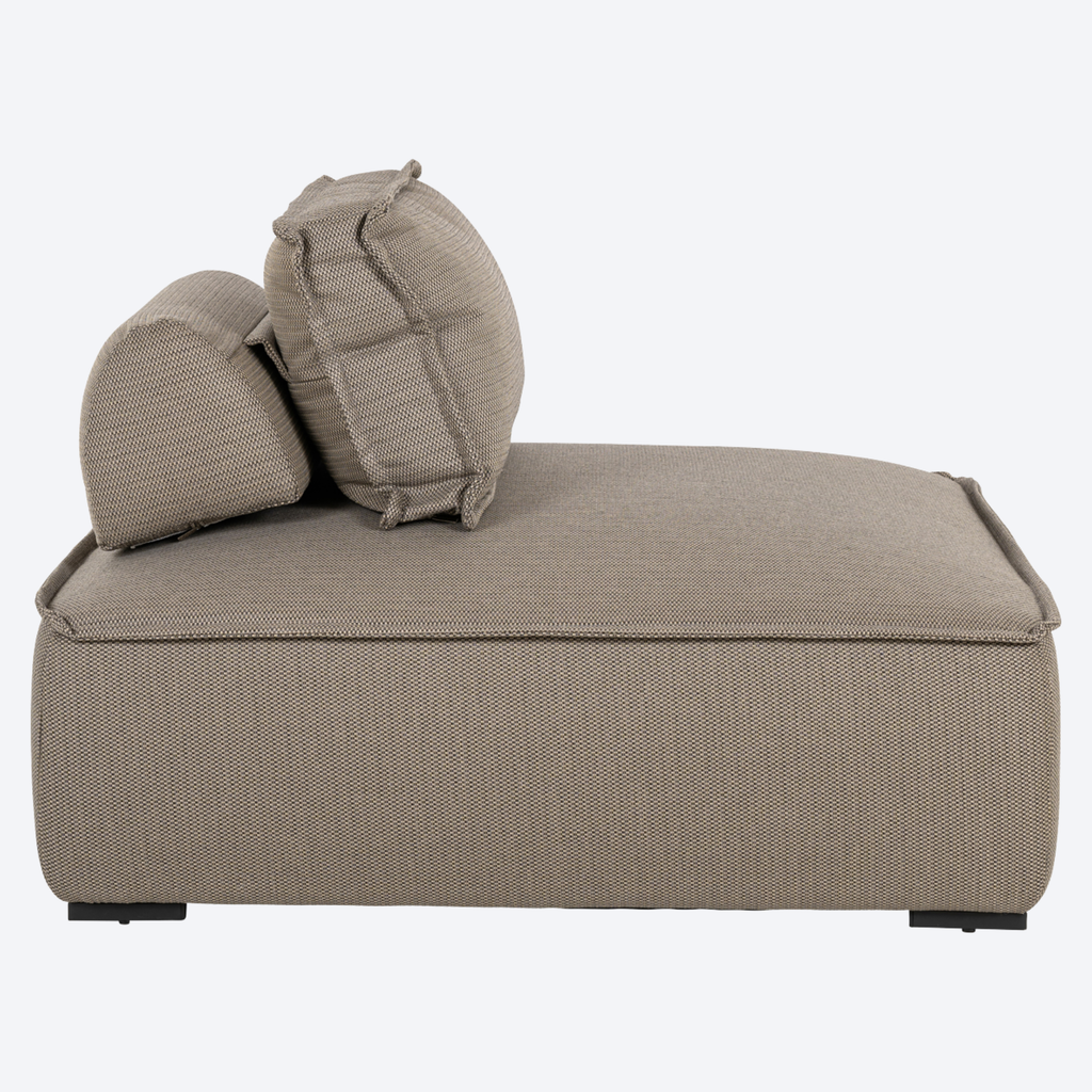 Outdoor lounge chair Jondal taupe