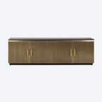 TV cabinet Ironville gold