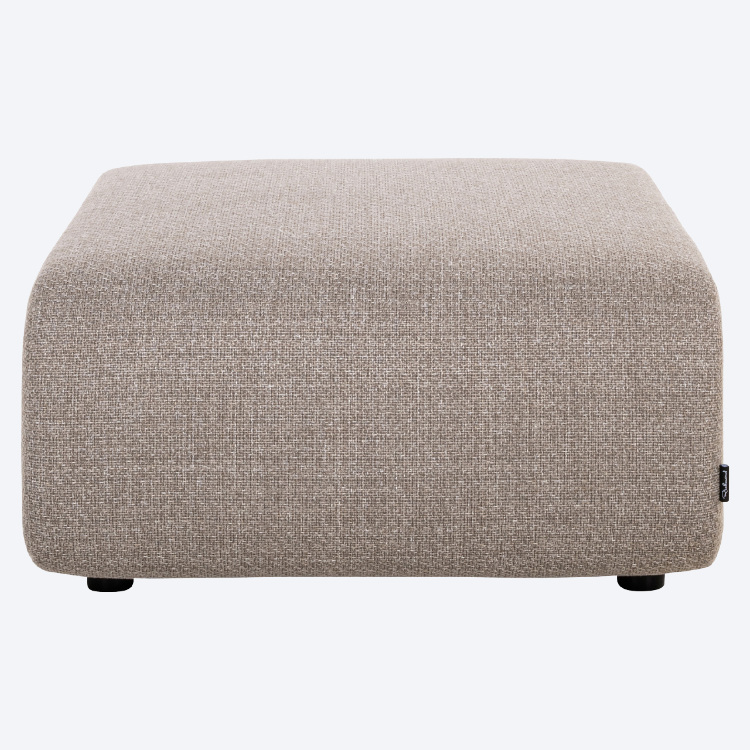 Outdoor pouffe & footstool Dawson greige alpine