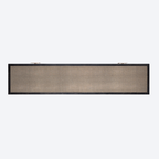 TV cabinet Bloomville brass shagreen