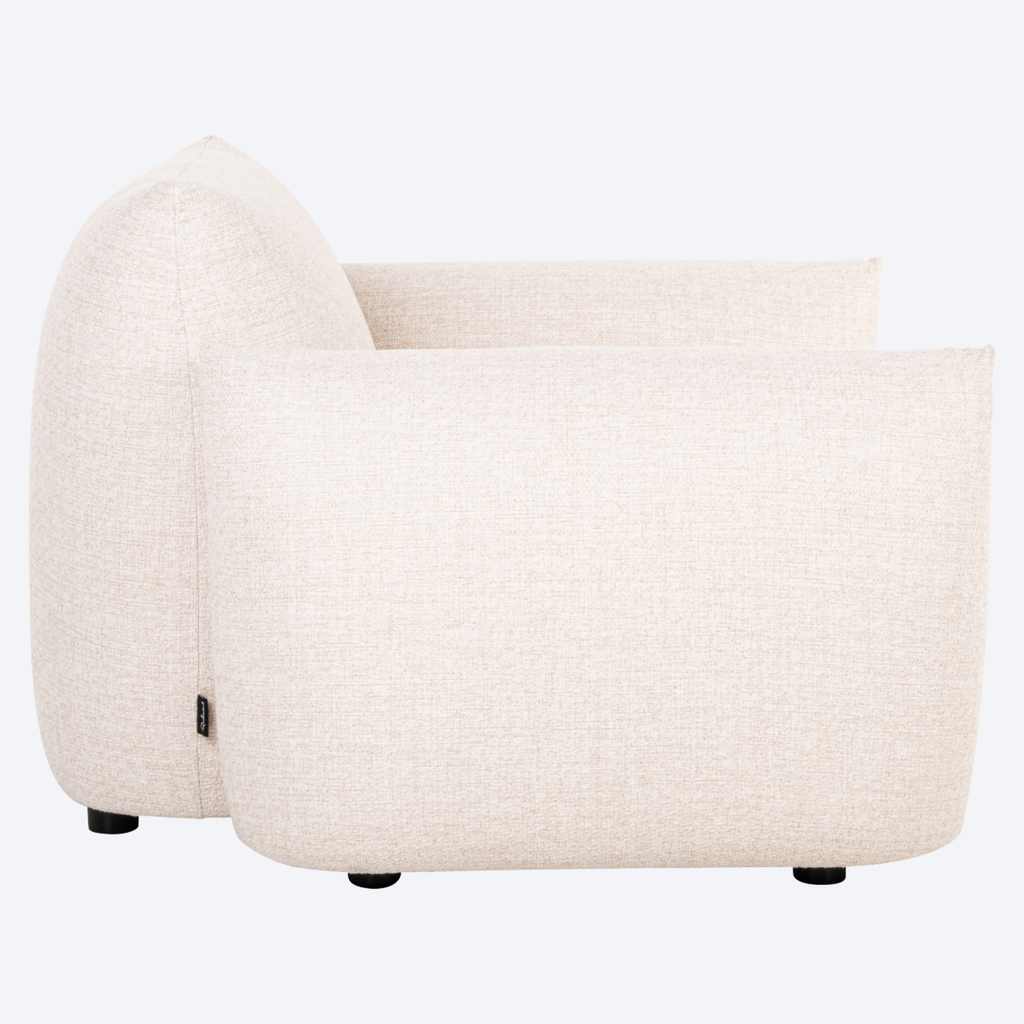 Outdoor lounge chair Dawson beige alpine