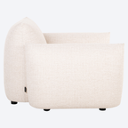 Outdoor lounge chair Dawson beige alpine