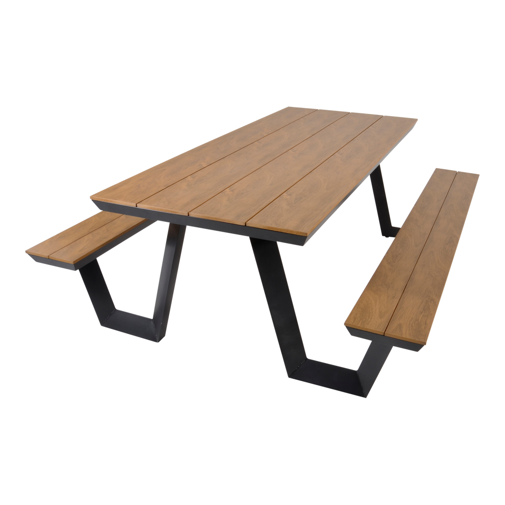 Picknickset Arezzo rechteckig