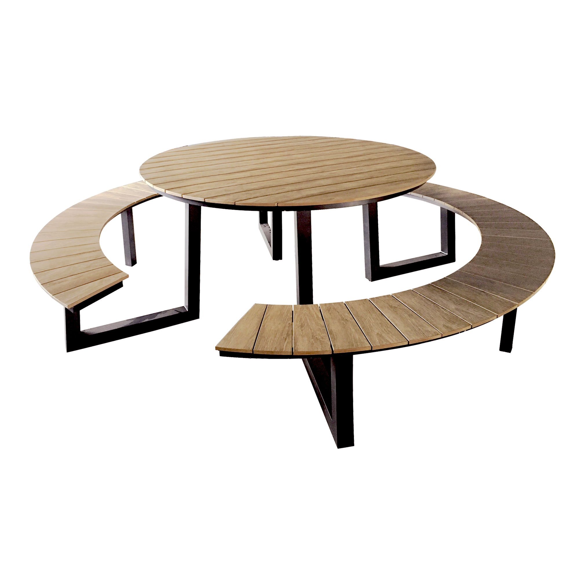 Picknickset Arezzo rund