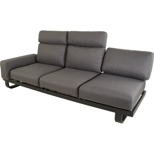 Der moderne Design-Garten mit dem Lounge-Eckset Zanzibar