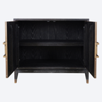 Sideboard Bloomville brass shagreen