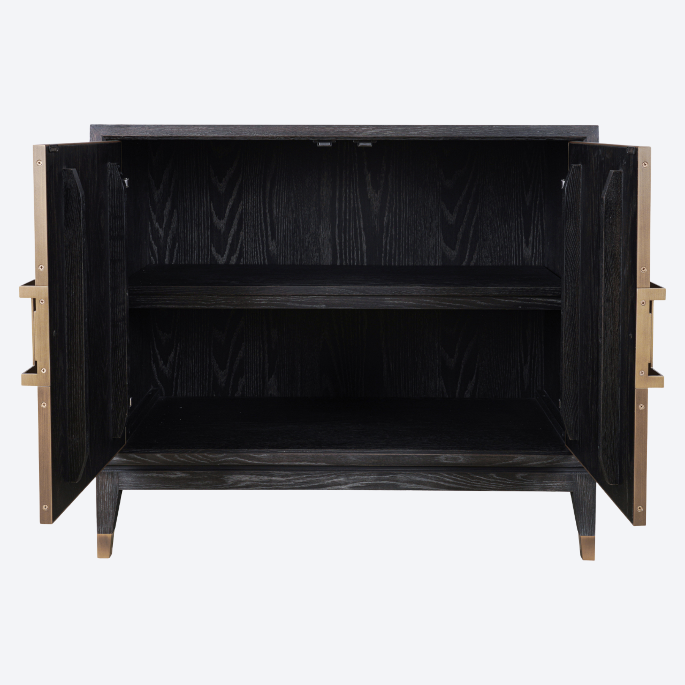 Sideboard Bloomville brass shagreen