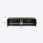 TV cabinet Ironville gold