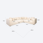 Sofa Lusso niagara beige