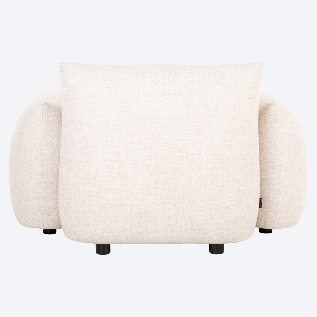 Outdoor lounge chair Dawson beige alpine