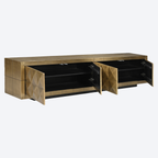 TV cabinet Collada brushed gold