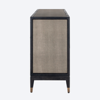 Sideboard Bloomville brass shagreen
