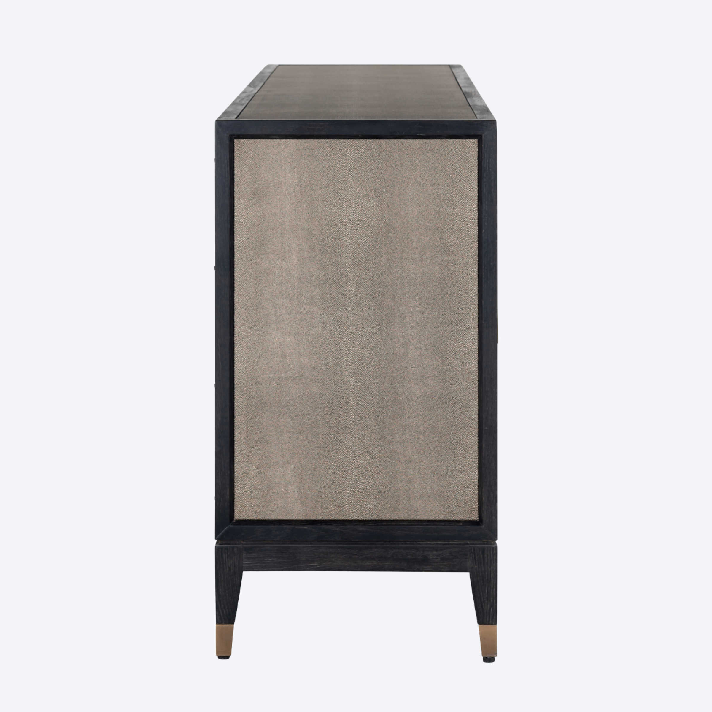 Sideboard Bloomville brass shagreen