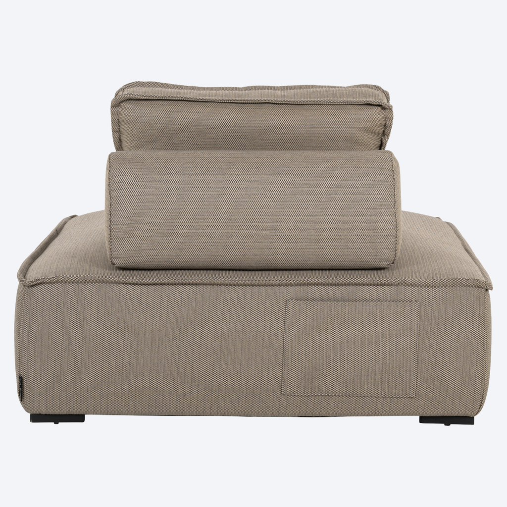 Outdoor lounge chair Jondal taupe