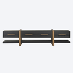 TV cabinet Cambon dark coffee