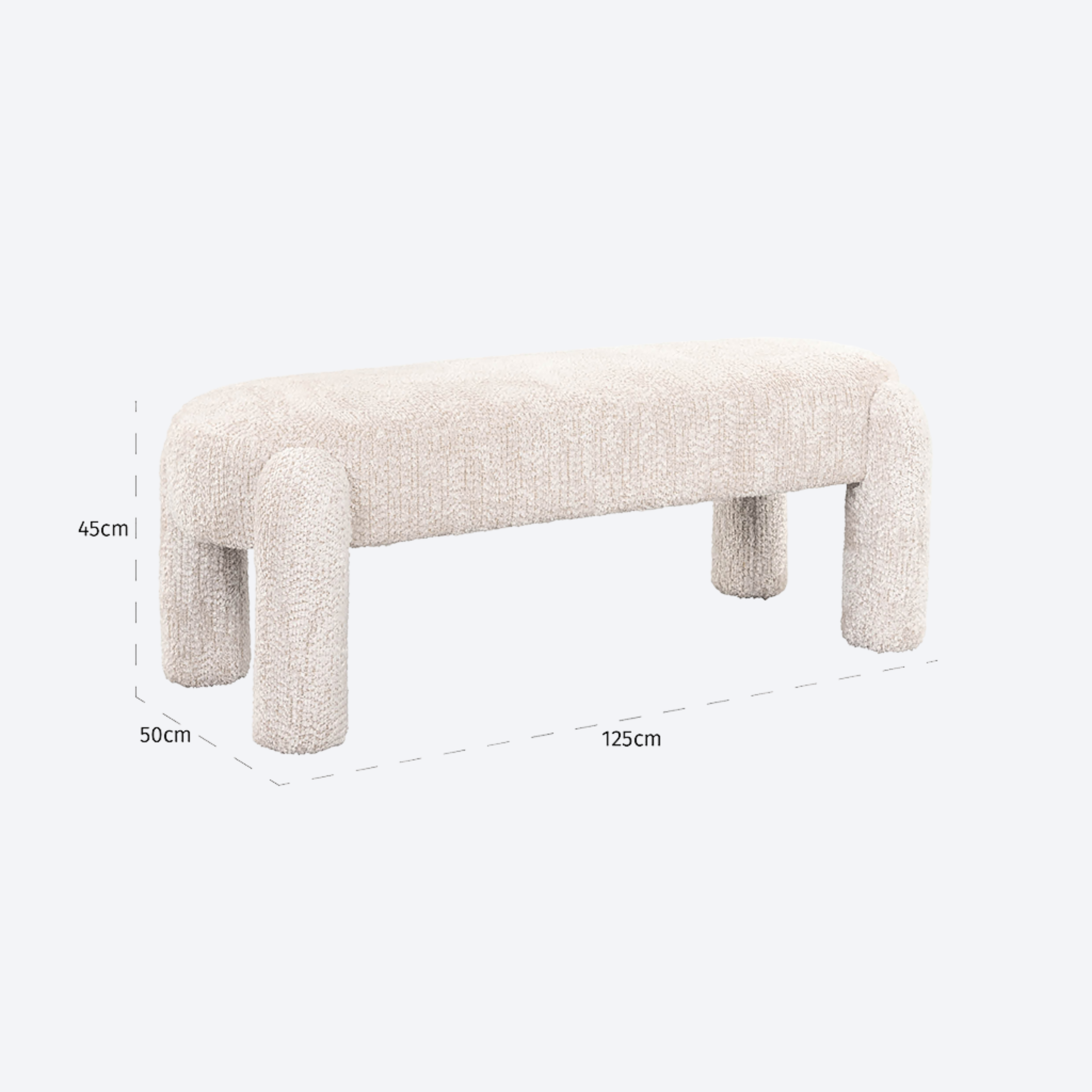 Bench Holly lovely cream