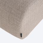 Outdoor pouffe & footstool Dawson greige alpine