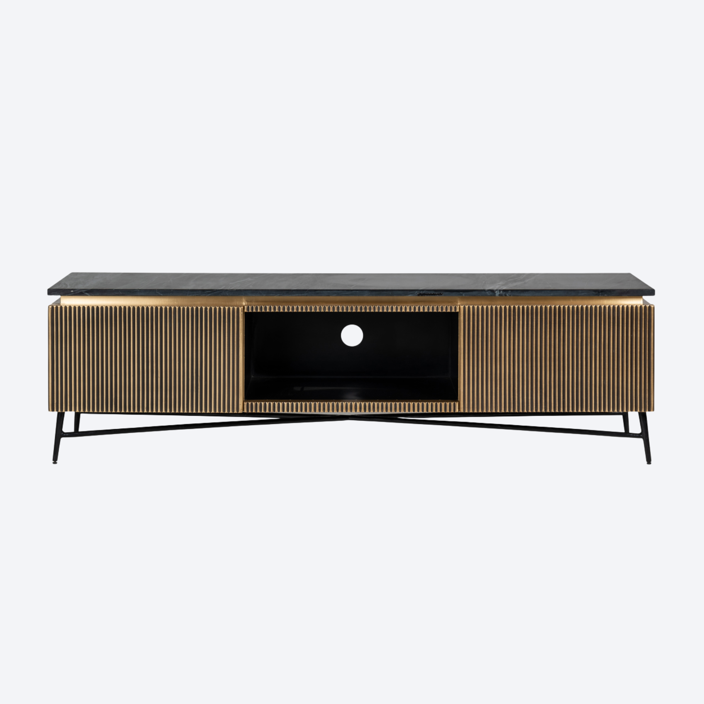 TV cabinet Ironville gold