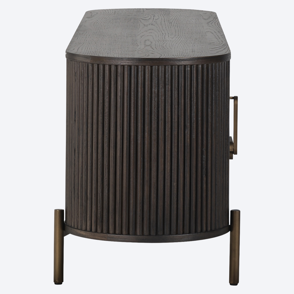 TV cabinet Luxor brown