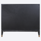 Sideboard Bloomville brass shagreen