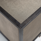 Sideboard Bloomville brass shagreen