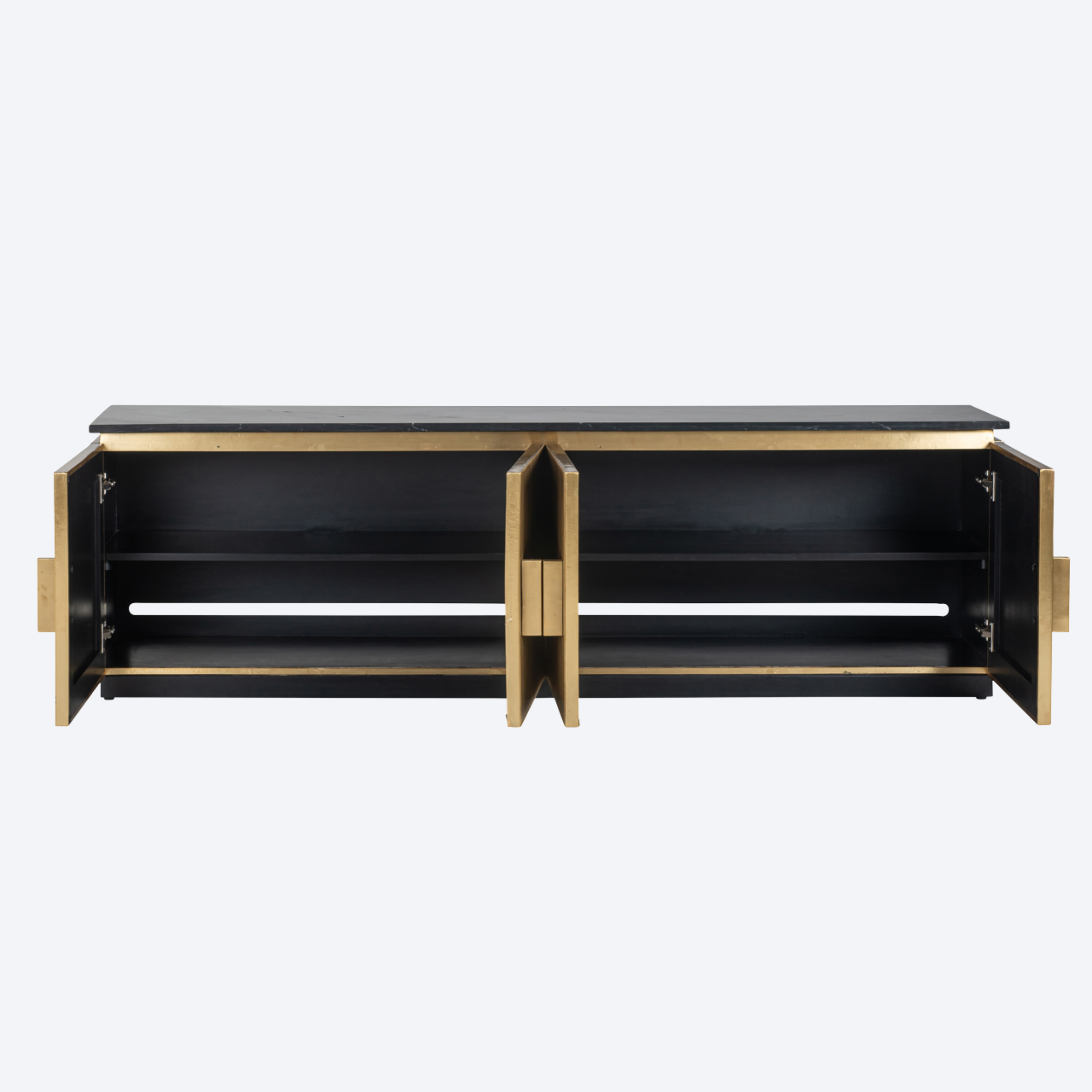 TV cabinet Ironville gold