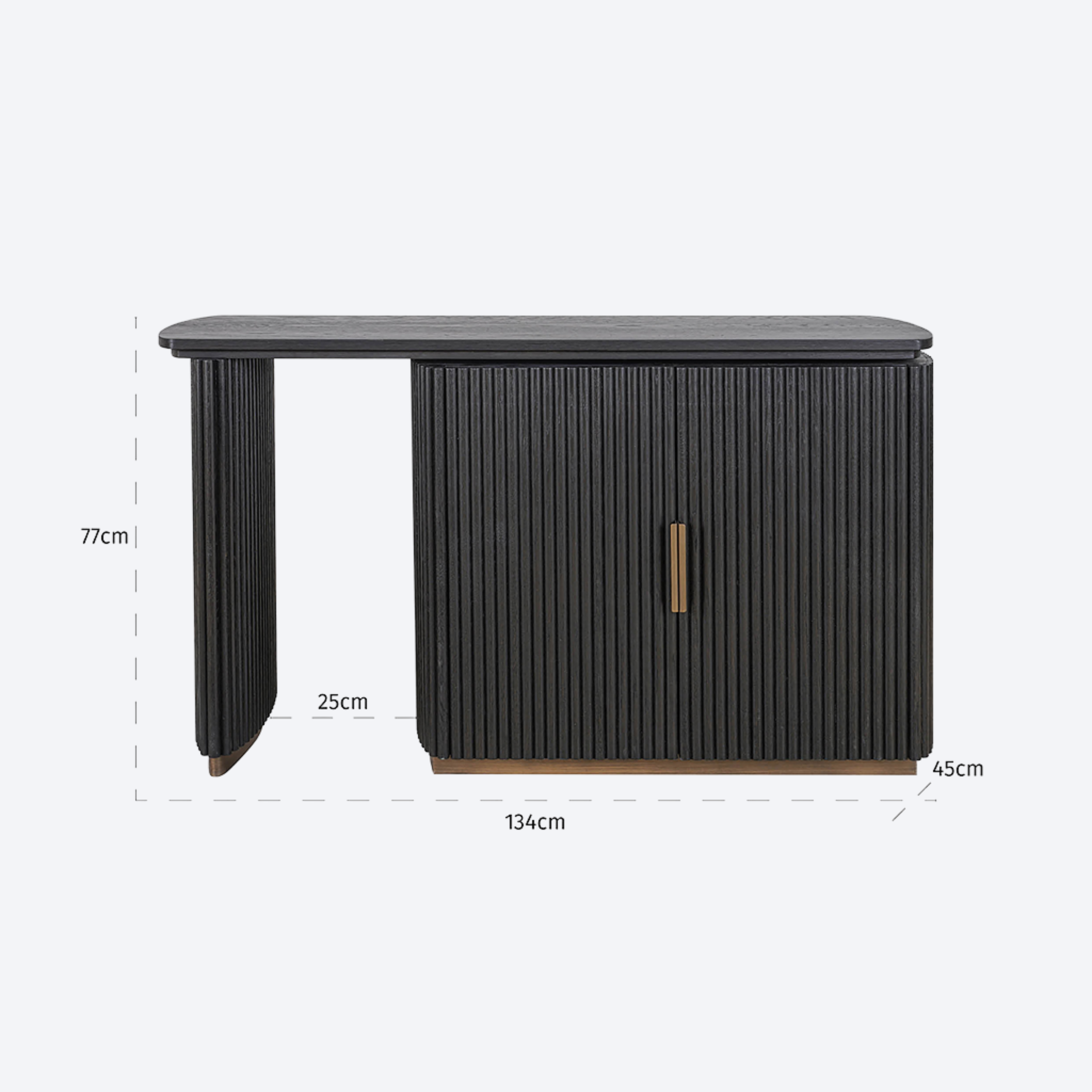 Desk Cambon dark coffee