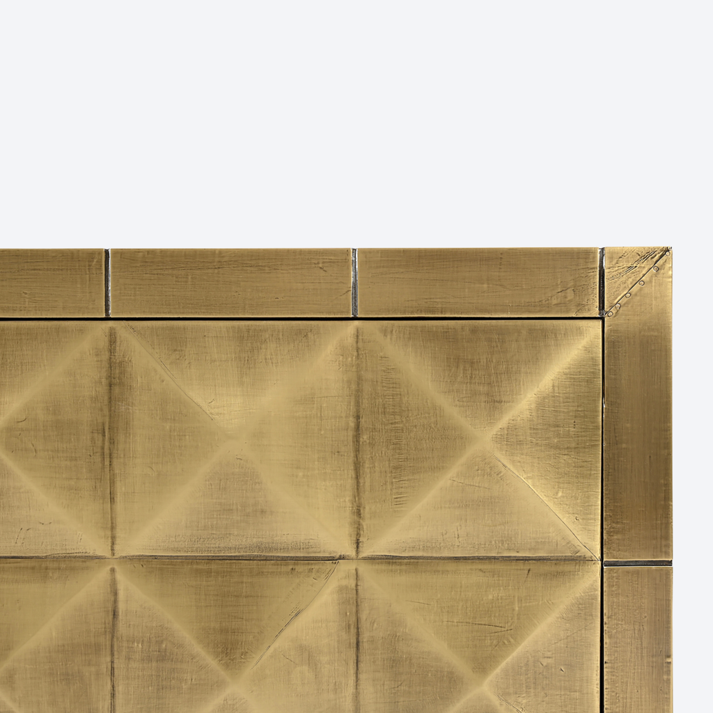 TV cabinet Collada brushed gold