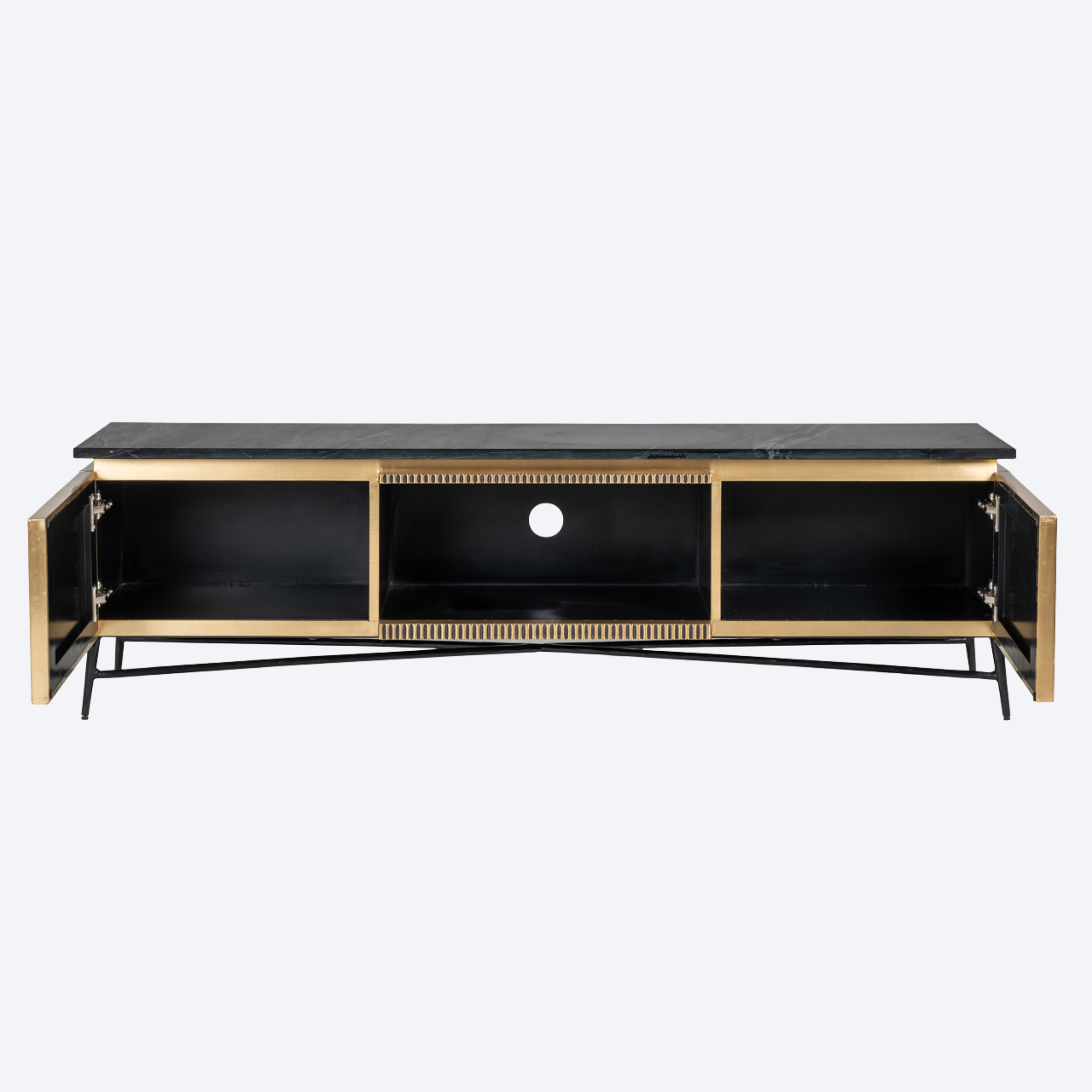 TV cabinet Ironville gold