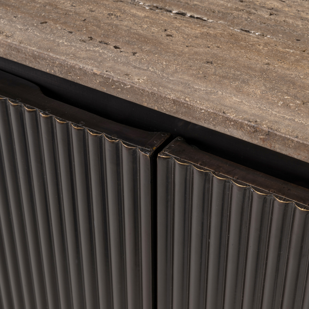 Sideboard Russo ash brown 4-doors