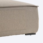 Outdoor daybed Jondal taupe