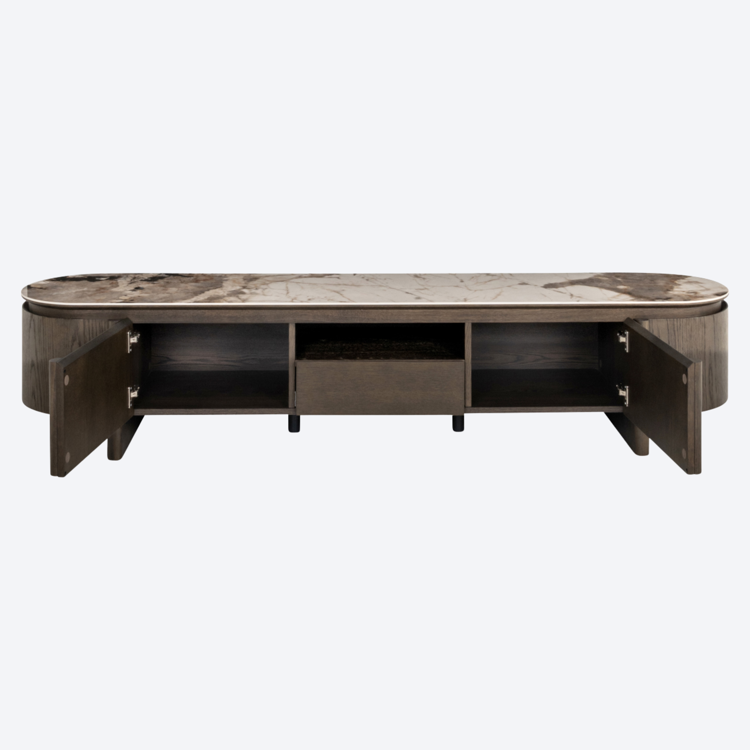TV cabinet Langford brown
