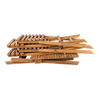 Cuenca Café-Set - Café-Set, 2 Stühle und 1 Tisch, Teak, natur