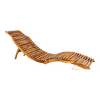 Arrieta Sonnenliege - Sonnenliege, Teak, natur