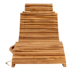 Arrieta Sonnenliege - Sonnenliege, Teak, natur