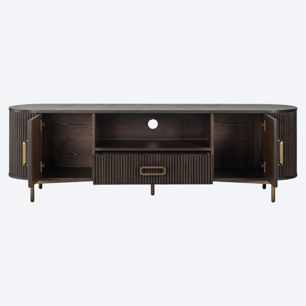 TV cabinet Luxor brown