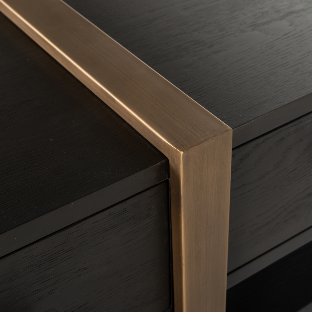 TV cabinet Cambon dark coffee