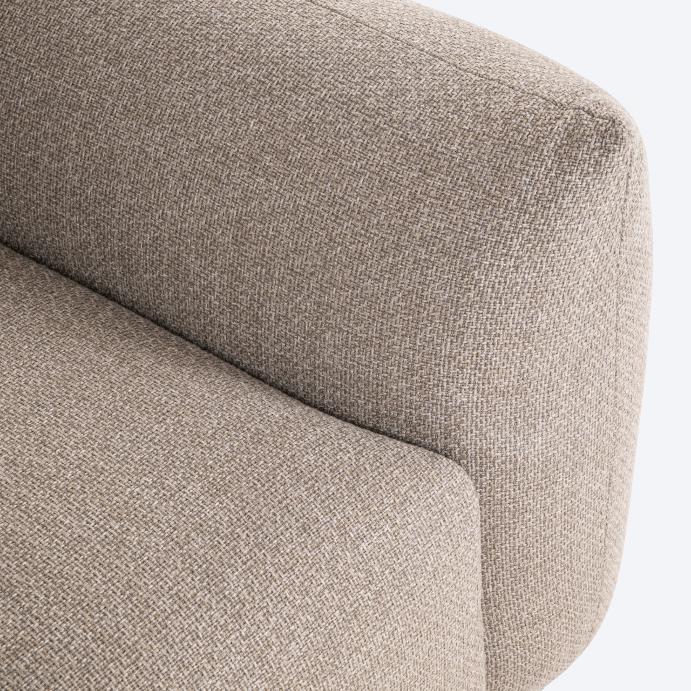 Outdoor lounge chair Dawson greige alpine