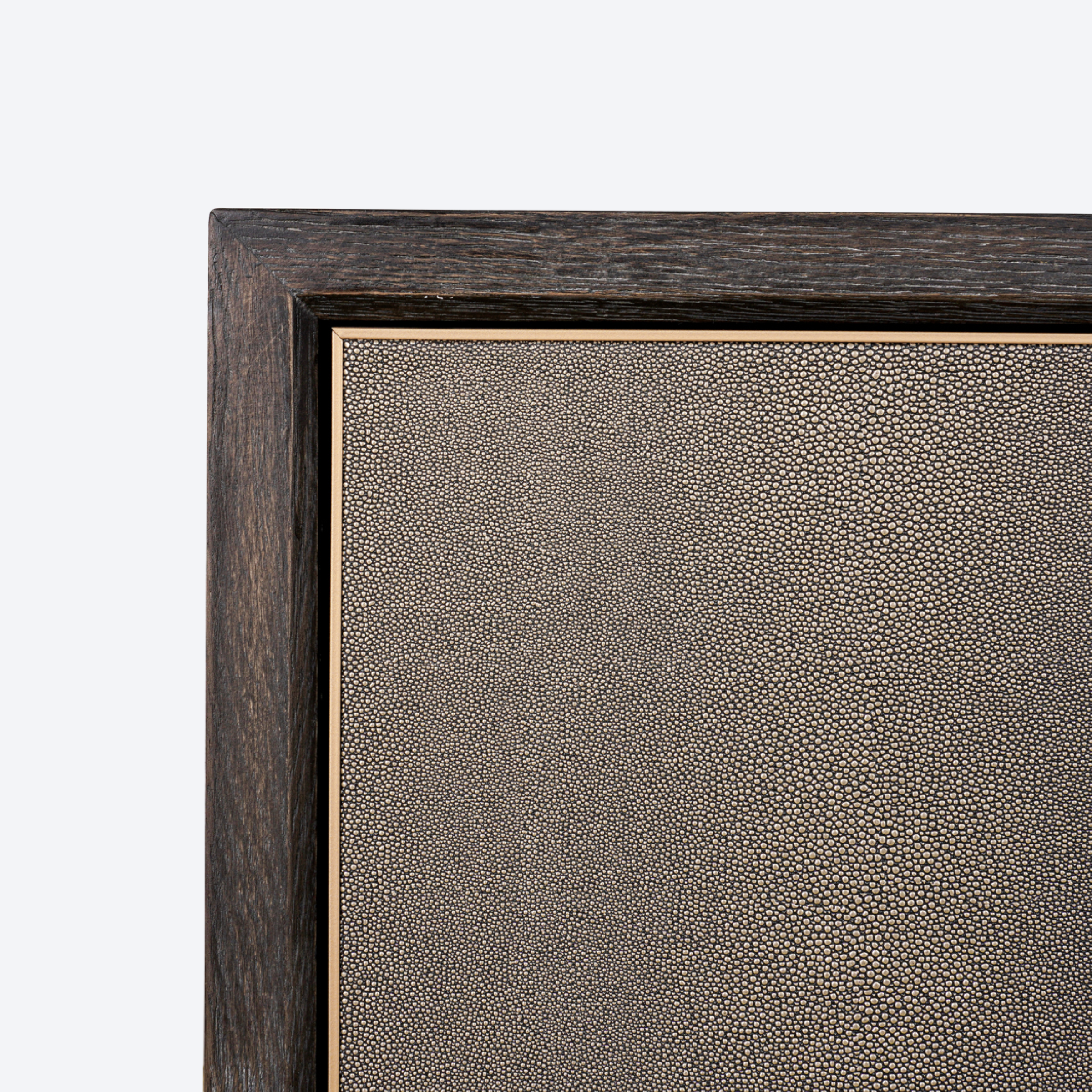 Sideboard Bloomville brass shagreen