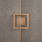 Sideboard Bloomville brass shagreen