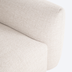 Outdoor lounge chair Dawson beige alpine