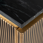 TV cabinet Ironville gold