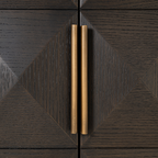 Sideboard Claremont brown 4-doors 2-shelves