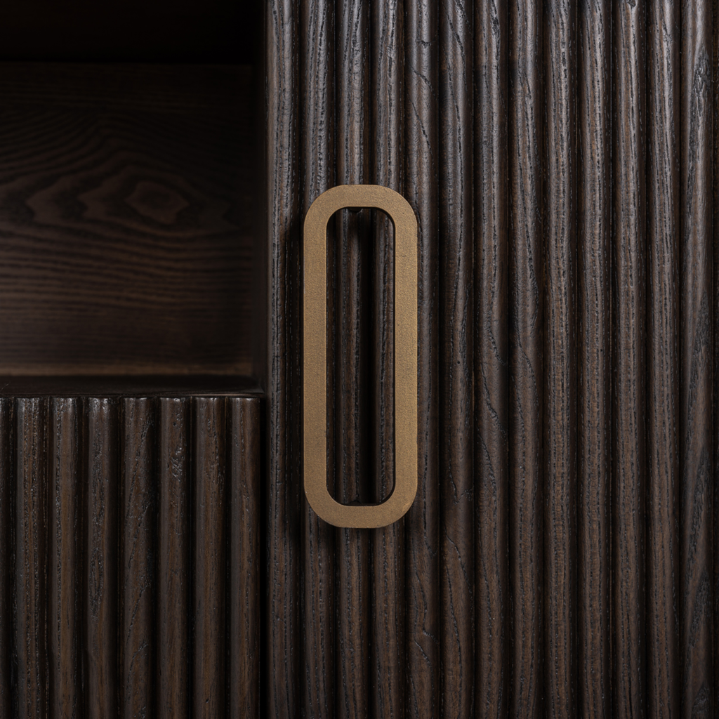 TV cabinet Luxor brown