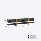 TV cabinet Cambon dark coffee