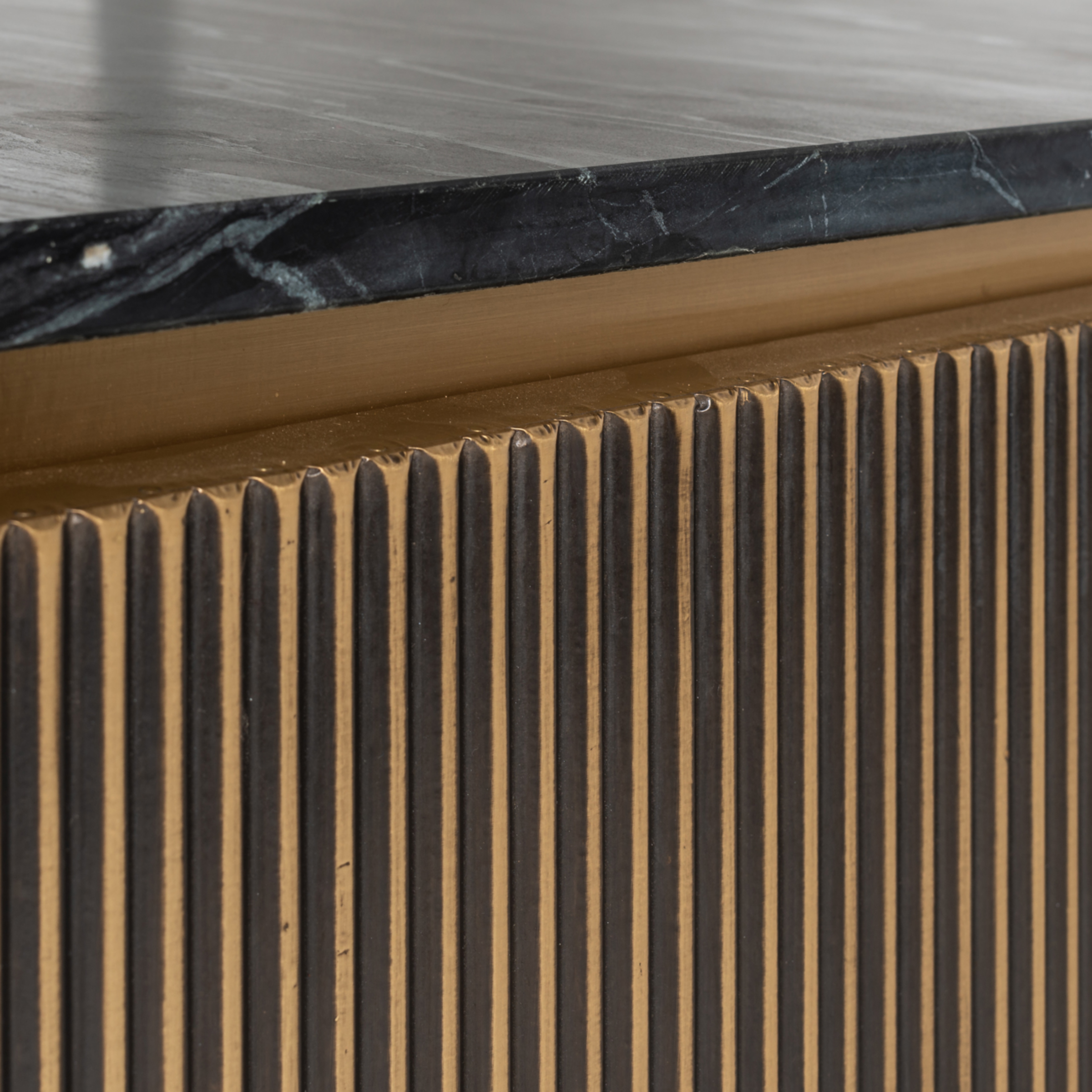 TV cabinet Ironville gold