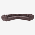 Sofa Gianelle be straight dark brown